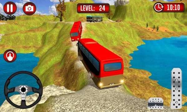 Heavy Bus Racing Uphill Climb - Mountain Driving screenshot 2