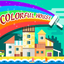 Color House: Funny Puzzle आइकन