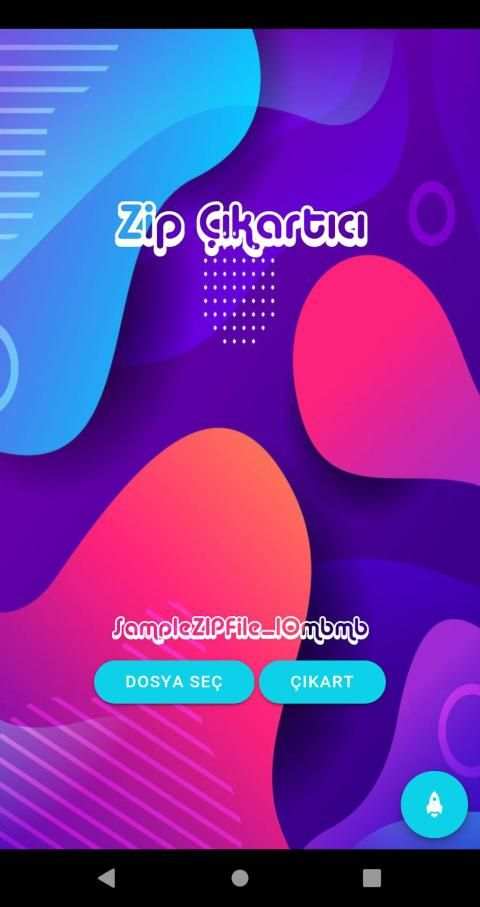 Zip Çıkartıcı screenshot 3