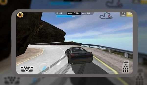 Super Mountain Racing स्क्रीनशॉट 3