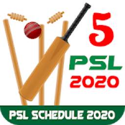 PSL 5 Schedule 2020 : PSL 2020 Schedule and Squad