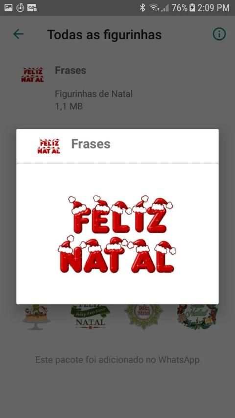 Figurinhas de Natal - WAStickerApps screenshot 8