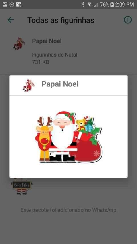 Figurinhas de Natal - WAStickerApps screenshot 1