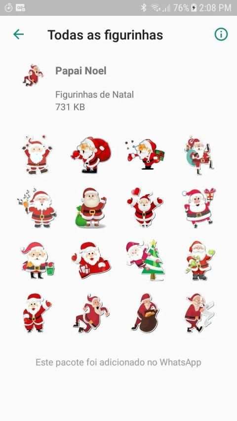 Figurinhas de Natal - WAStickerApps screenshot 7