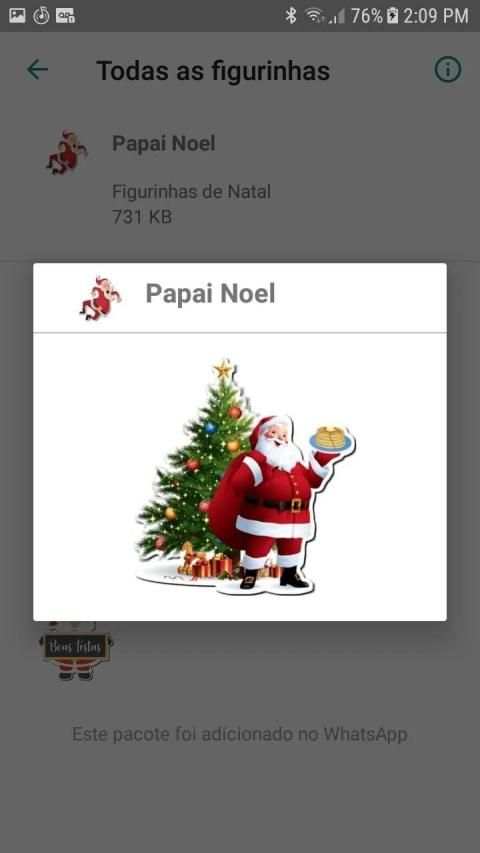 Figurinhas de Natal - WAStickerApps screenshot 2