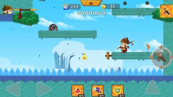 Angry Monk Jungle Adventure स्क्रीनशॉट 4