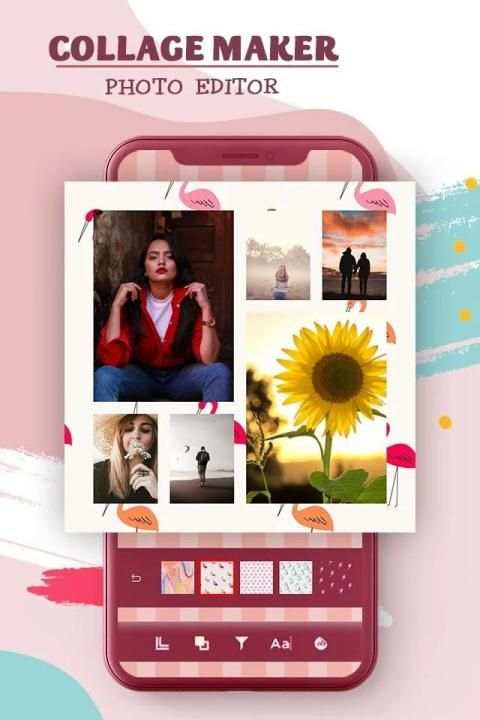 Photo Collage Maker - Photo Editor स्क्रीनशॉट 4