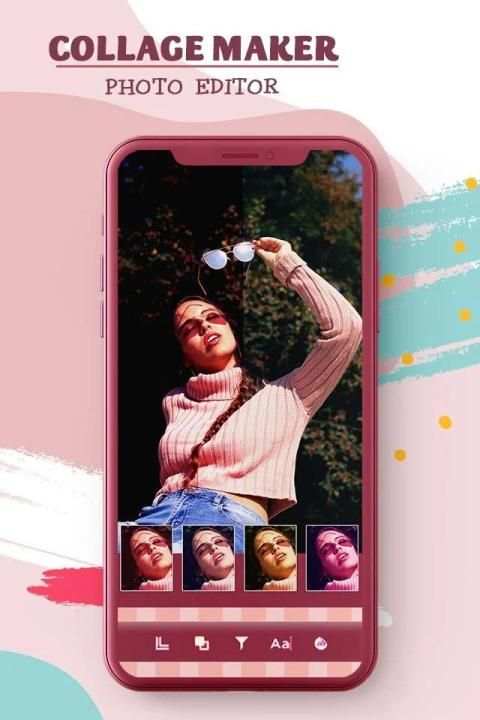 Photo Collage Maker - Photo Editor स्क्रीनशॉट 3
