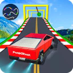 Cyber truck Ramp Car Extreme Stunts GT Racing Free