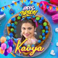 Name photo on Birthday Cake Maker on 9Apps