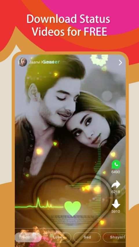 Hoo - WhatsApp Status Video Maker, Quotes, Lyrics screenshot 4