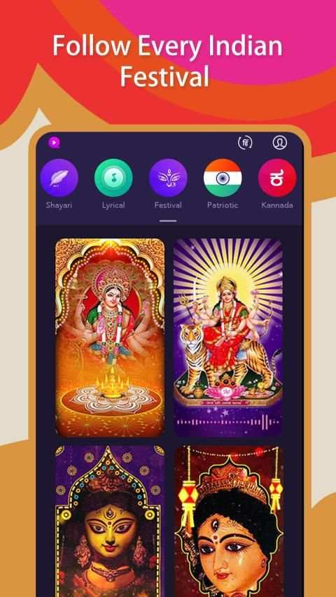 Hoo - WhatsApp Status Video Maker, Quotes, Lyrics screenshot 6