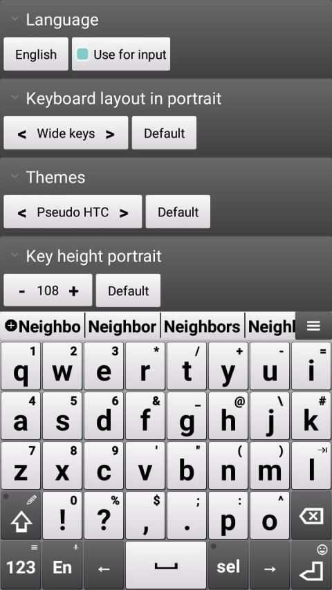Jbak Keyboard screenshot 18