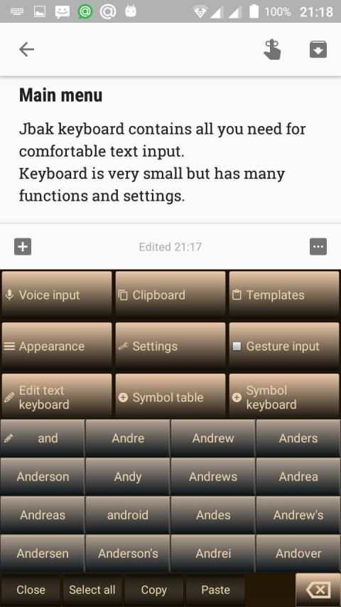 Jbak Keyboard screenshot 14