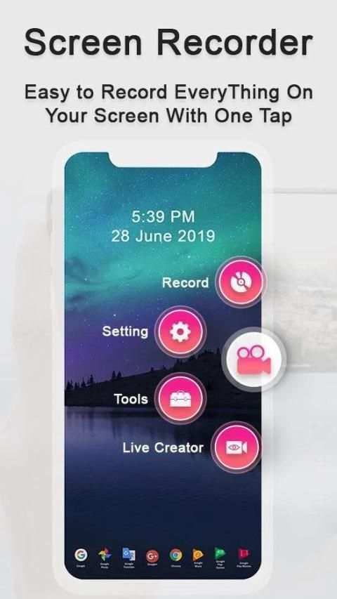 Screen Recorder : Video Recorder स्क्रीनशॉट 1