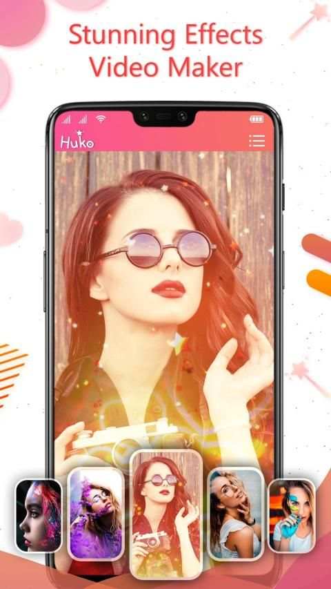 Video Status Maker - Huko Status स्क्रीनशॉट 1