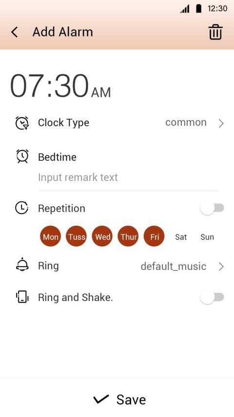 Beauty Alarm Clock - Music, Timers screenshot 1