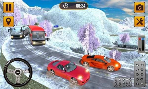 Bus Uphill Climb Racing 3D - Mountain Climb Sim screenshot 3
