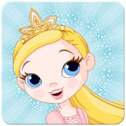 Princess memory game for kids