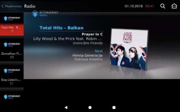 A1 TV za van screenshot 2