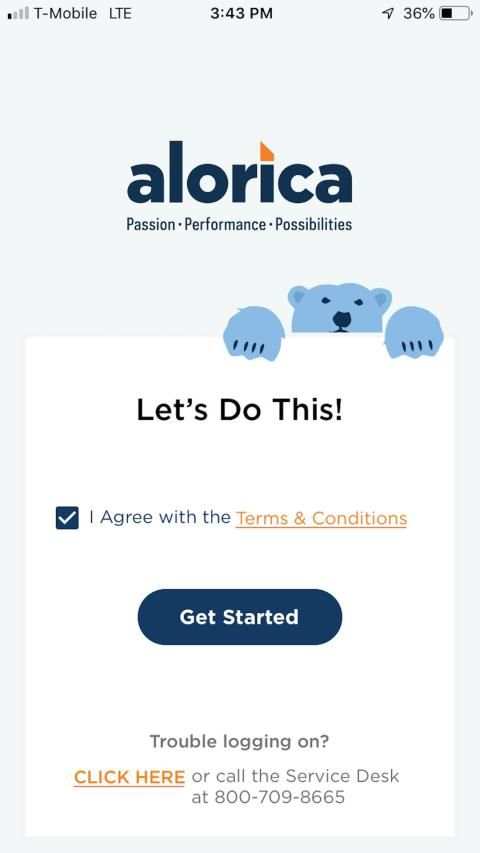 Alorica Connect स्क्रीनशॉट 1