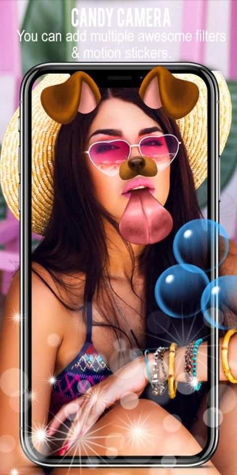 Candy Camera Photo Editor screenshot 1