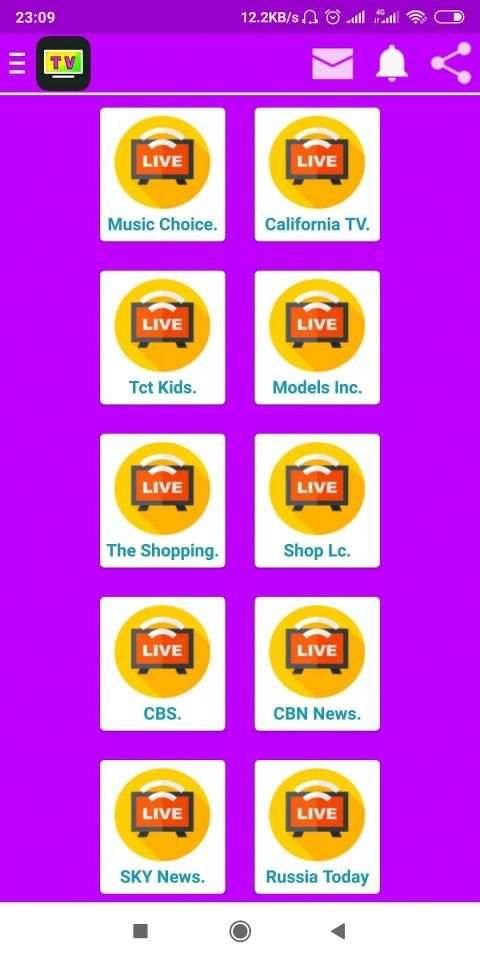 Live TV Channel HD - Live Free TV on Mobile स्क्रीनशॉट 2