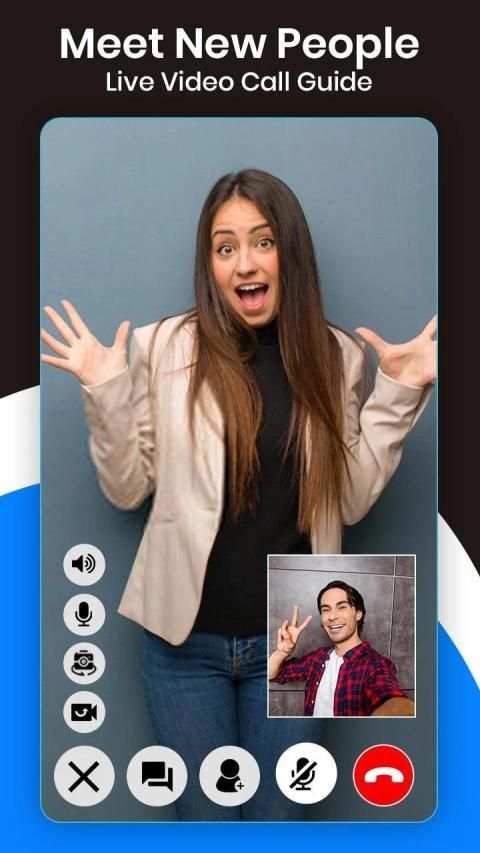 Meet New Pople, Live Video Call Guide screenshot 1