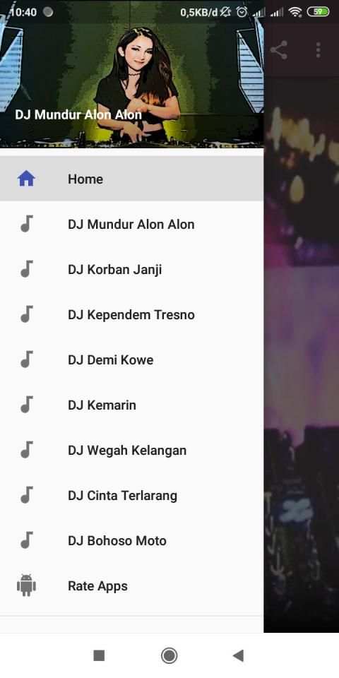 DJ Mundur Alon Alon screenshot 2