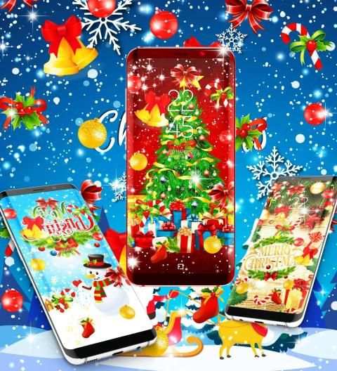 Christmas live wallpaper स्क्रीनशॉट 1