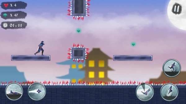 Ninja Taigen - Platformer Runner screenshot 5