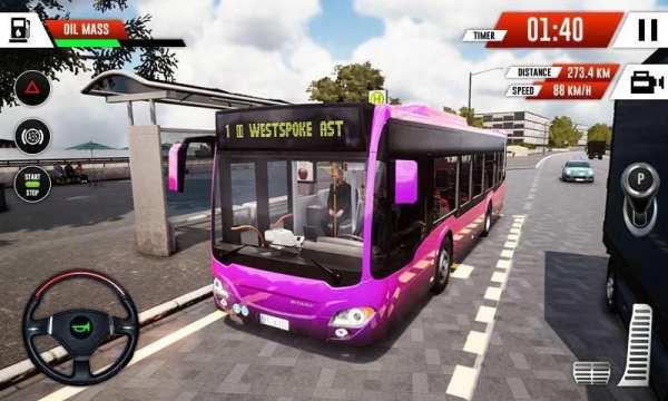 Bus Simulator 2019 - Real Driving Game screenshot 2