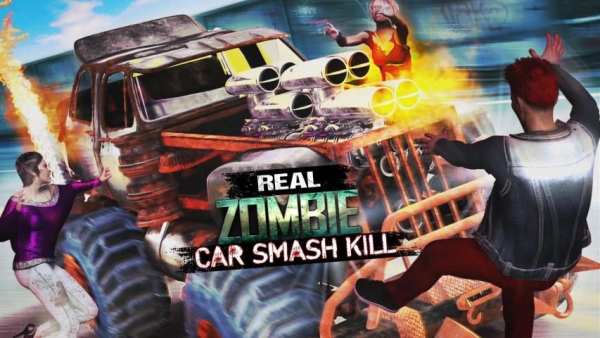 Nyata zombie mobil menghancurkan membunuh screenshot 7