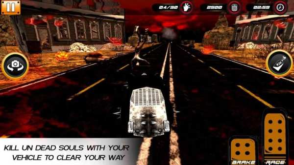 Nyata zombie mobil menghancurkan membunuh screenshot 4
