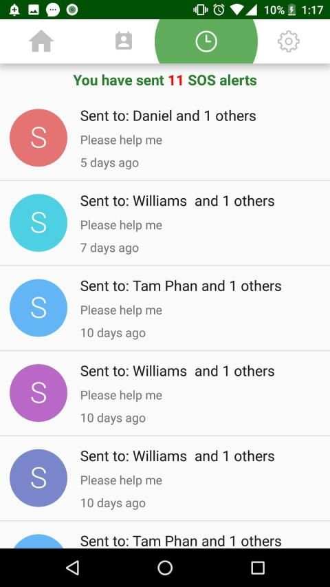 Emergency SOS Safety Alert – Personal Alarm App screenshot 1