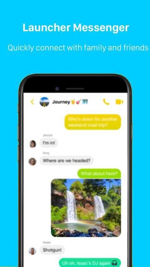 All Live Messenger for Social apps स्क्रीनशॉट 2