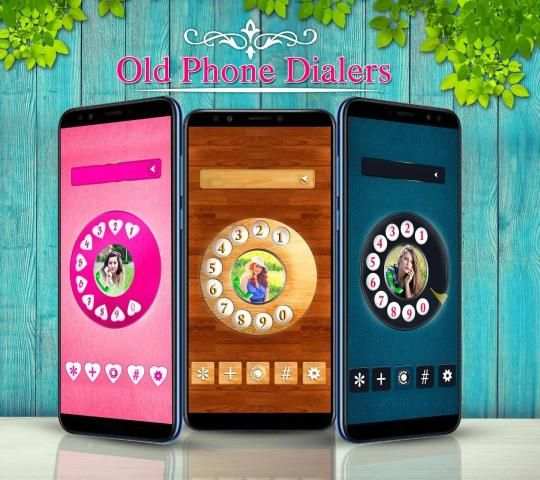 My Photo Old Phone Dialer screenshot 1