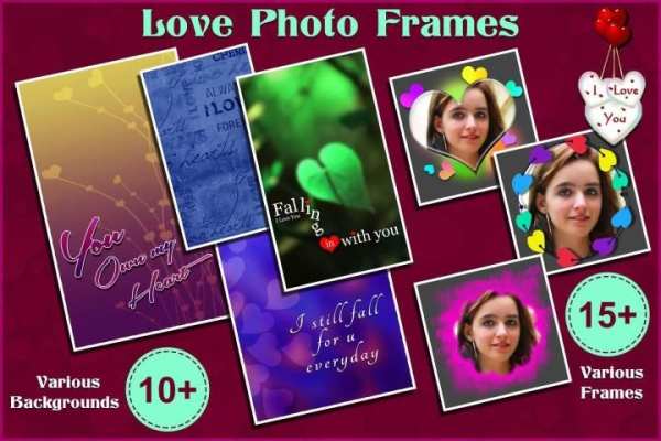 Love Photo Frame-valentine day screenshot 4