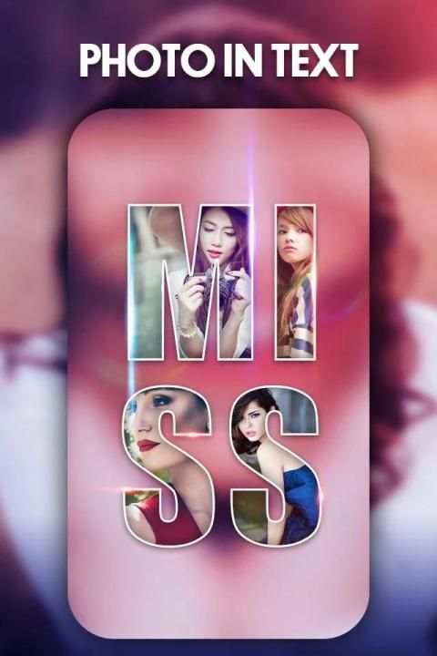 Photo In Text - Text Collage Maker screenshot 5