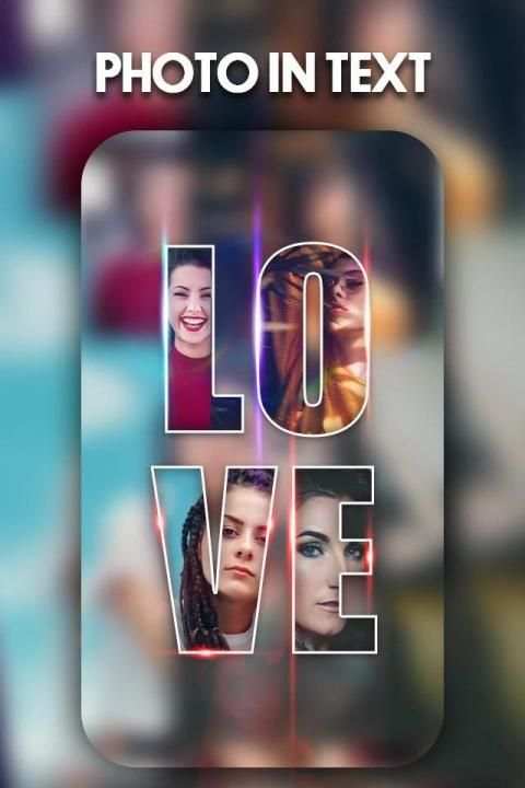 Photo In Text - Text Collage Maker screenshot 4