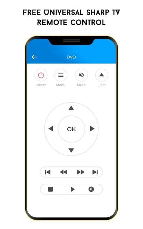 Free Universal Sharp Remote Control screenshot 1