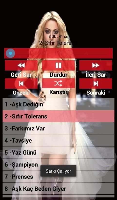 Hadise Şarkıları İnternetsiz ( 40 Şarkı ) screenshot 3