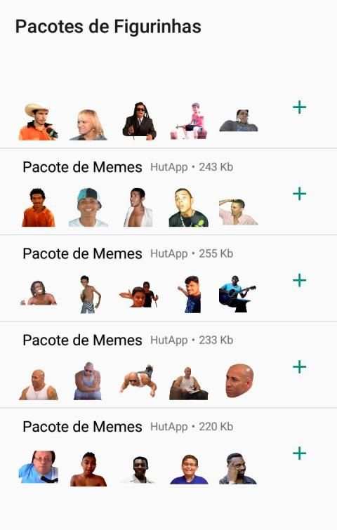 Figurinhas para WhatsApp Memes BR WAStickerApps screenshot 3