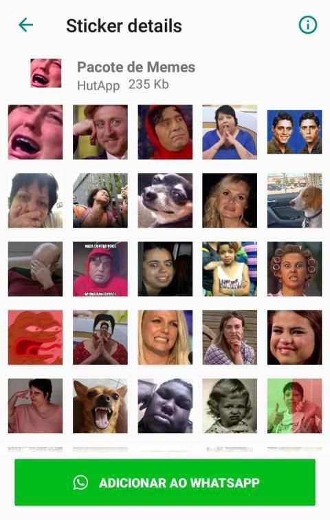 Figurinhas para WhatsApp Memes BR WAStickerApps screenshot 5