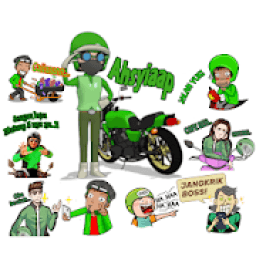 Sticker WA Ojek Online StickerApps WA Ojol Gratis icon