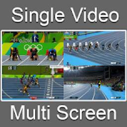 Single Video Multi Screen Player 0.1