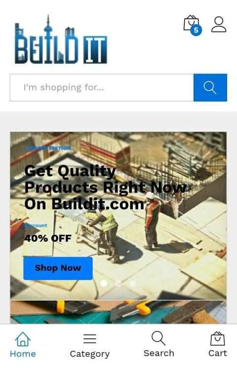 Build It - E-Commerce Construction App screenshot 5