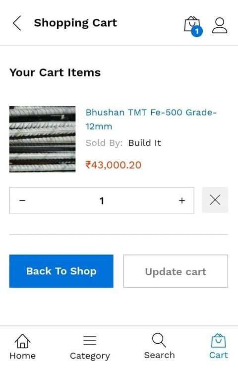 Build It - E-Commerce Construction App स्क्रीनशॉट 1
