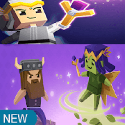 ikon New Crafty Lands vs Explore Worlds Lock Screen