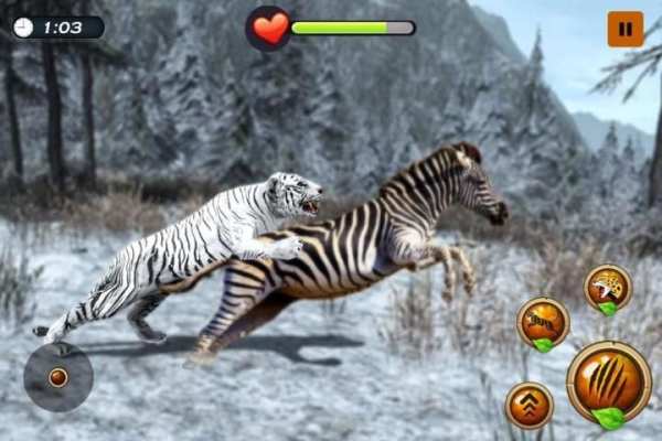 Arctic Tiger Simulator: Wild Family Survival screenshot 8